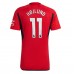 Billige Manchester United Rasmus Hojlund #11 Hjemmebane Fodboldtrøjer 2023-24 Kortærmet